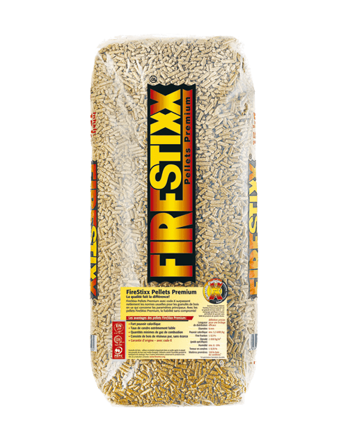 Pellets Firestixx Premium da 15 kg